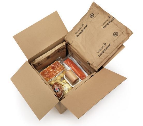 caja carton canal simple isotermica