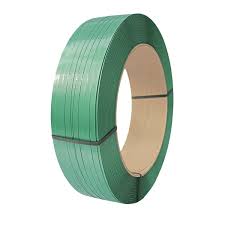 Fleje PET verde 1,6 x 0,073 cm x 1.600 m Ø 406 mm
